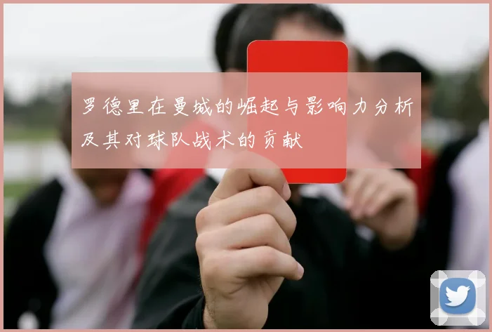 罗德里在曼城的崛起与影响力分析及其对球队战术的贡献