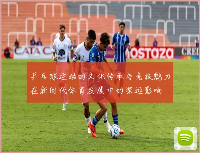 乒乓球运动的文化传承与竞技魅力在新时代体育发展中的深远影响